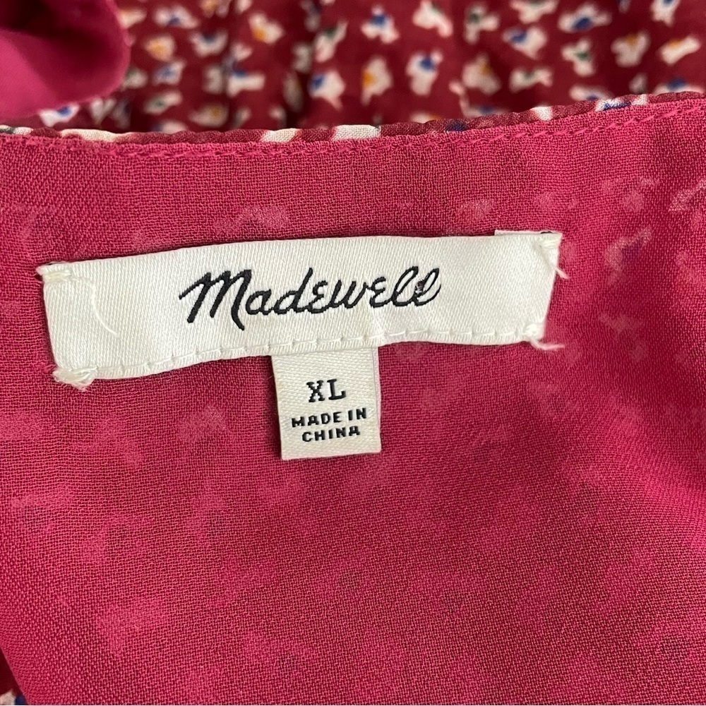 Madewell Overture Top in Ditsy Flowers Women’s Size XL - Picture 2 of 12